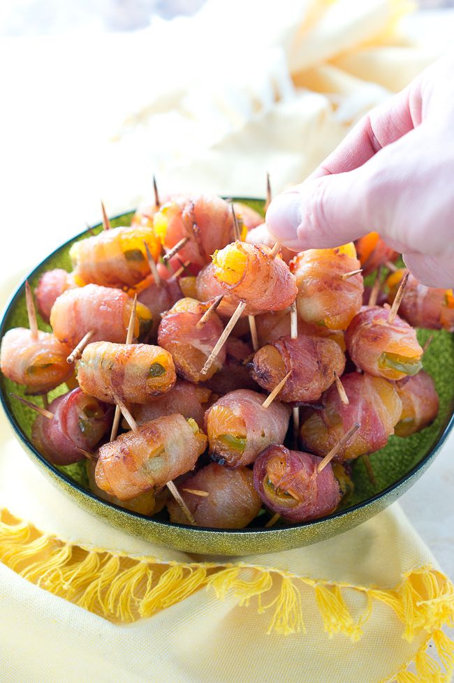 Bacon Wrapped Apricots with Jalapenos Delicious Meets Healthy