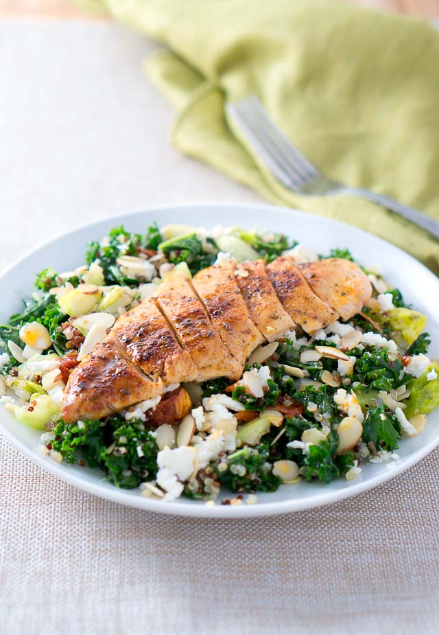 Greek Quinoa Salad with Chicken