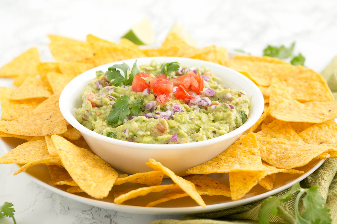perfect classic guacamole