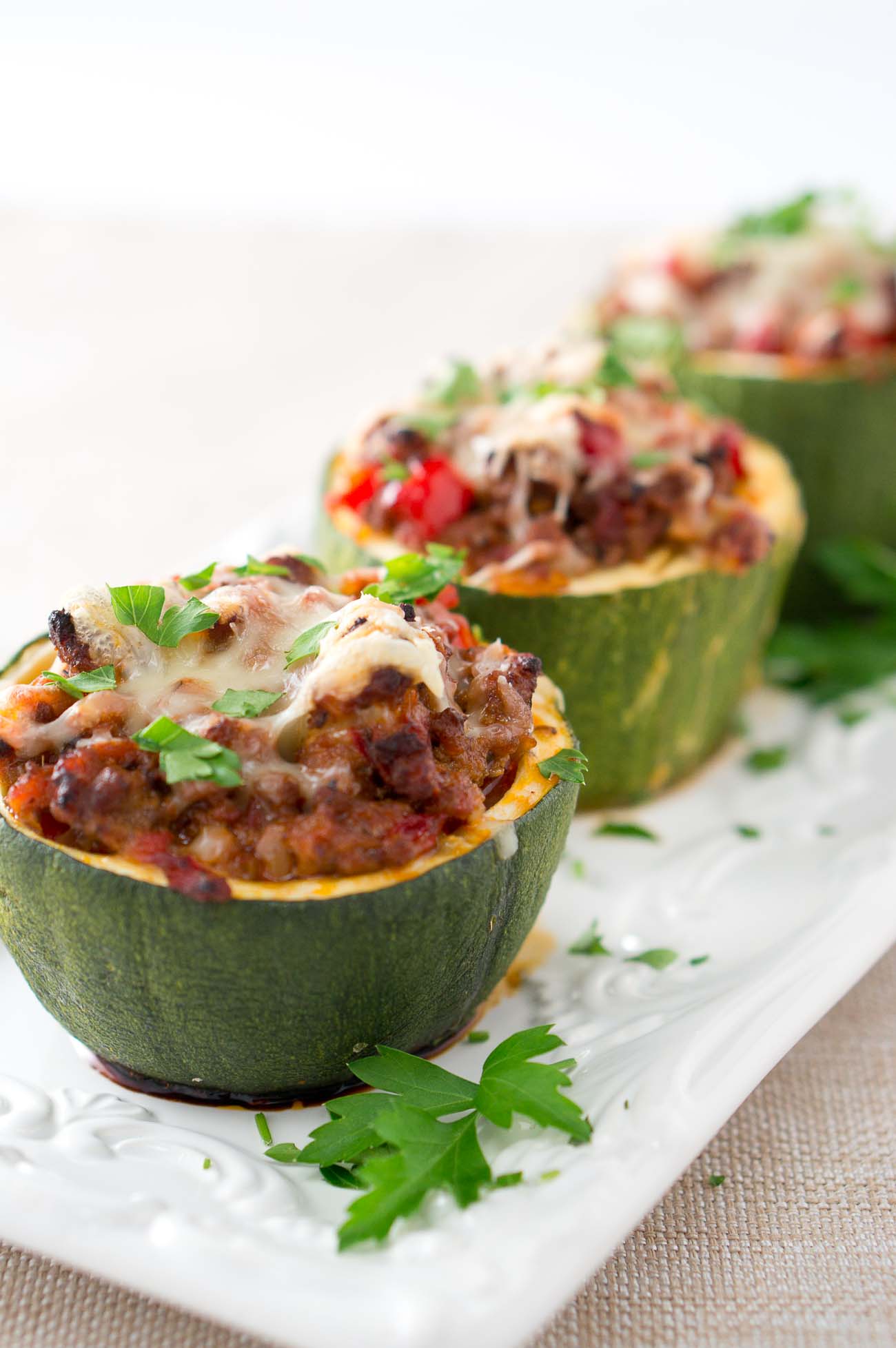 Stuffed Zucchini Cups | Delicious Meets Healthy