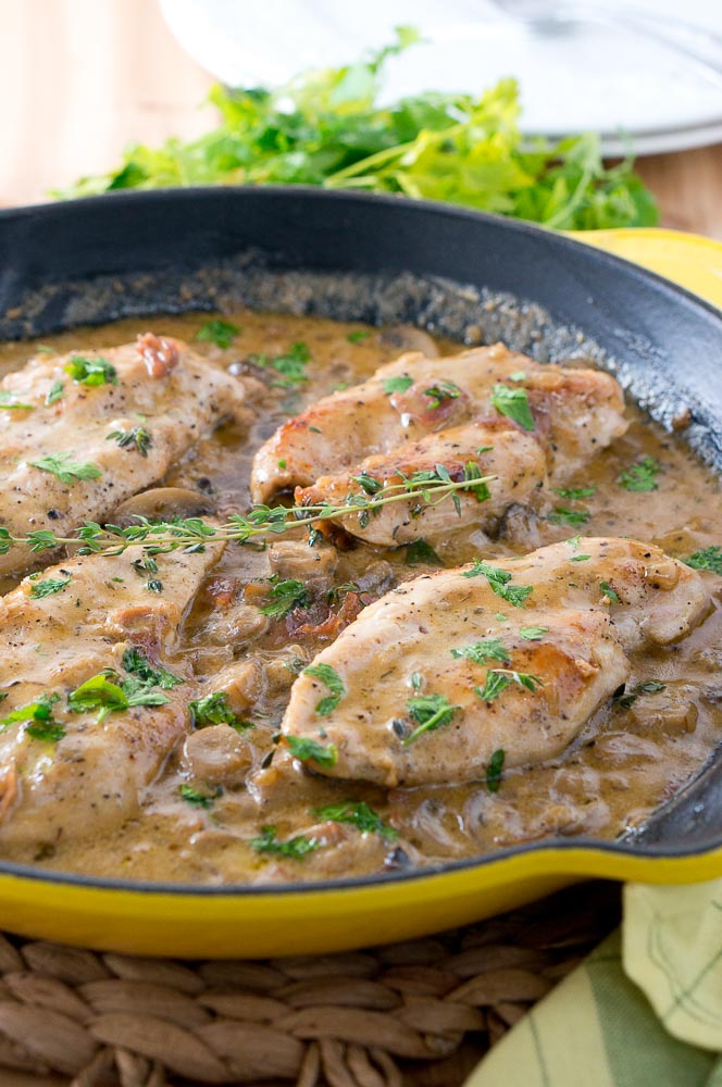 Easy Creamy Chicken Marsala 3 1