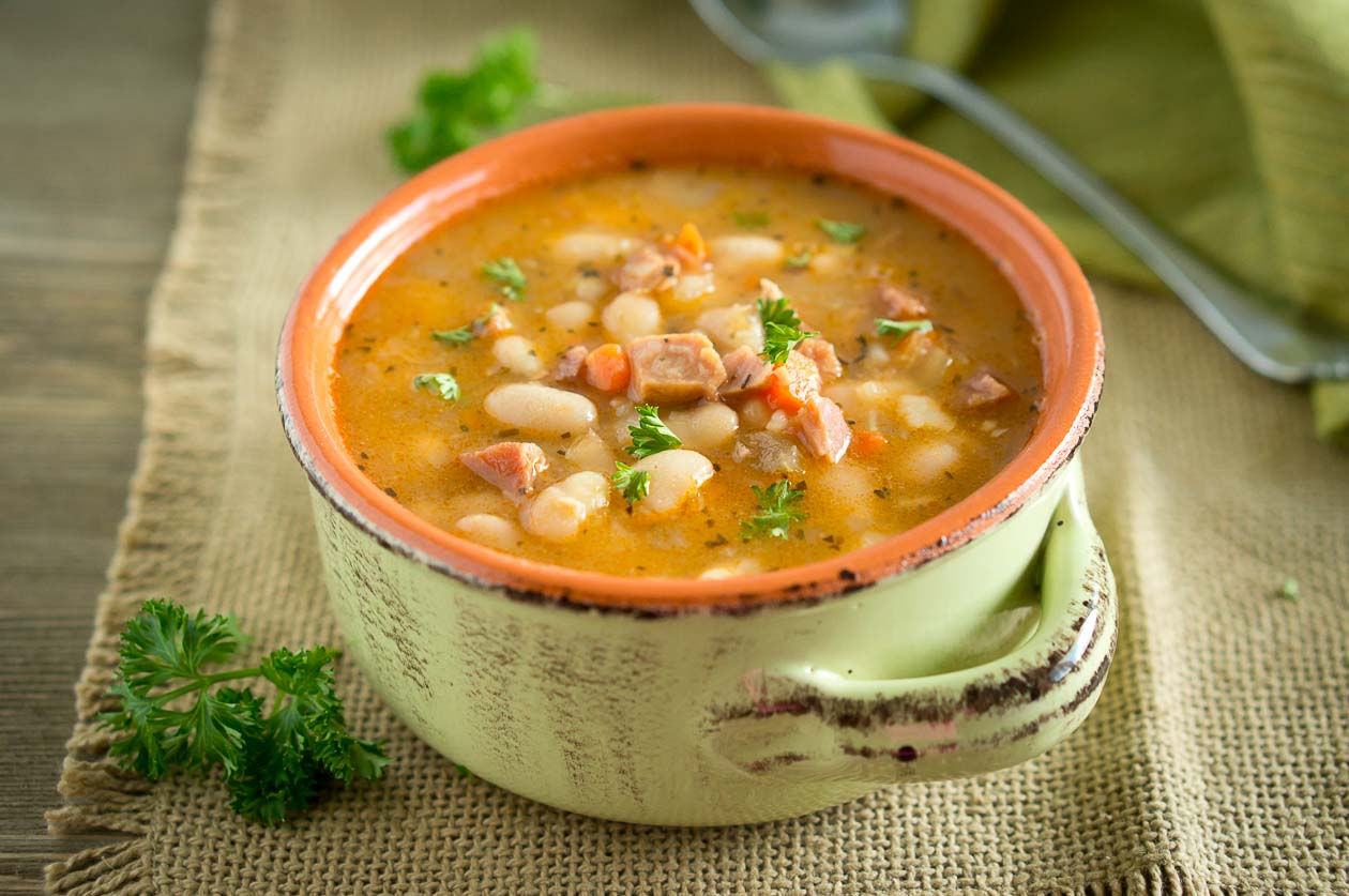 Image result for White Beans soup