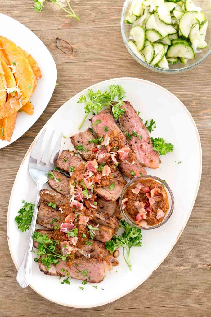 Steak with Spicy Mushroom Sauce Delicious Meets Healthy