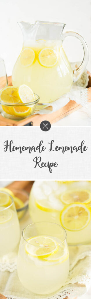 Homemade Lemonade Recipe | Delicious Meets Healthy