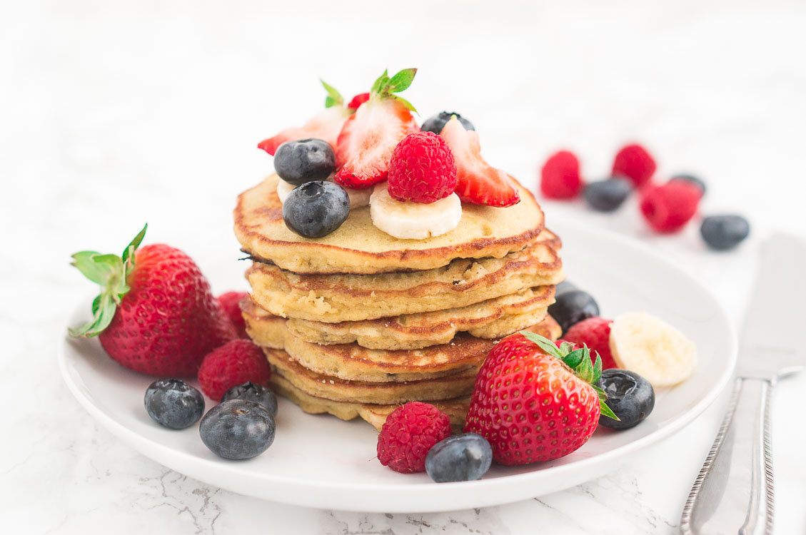 Paleo Pancakes Recipe | Delicious Meets Healthy