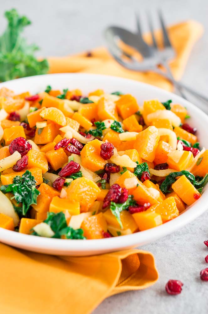 Roasted Butternut Squash and Apples
